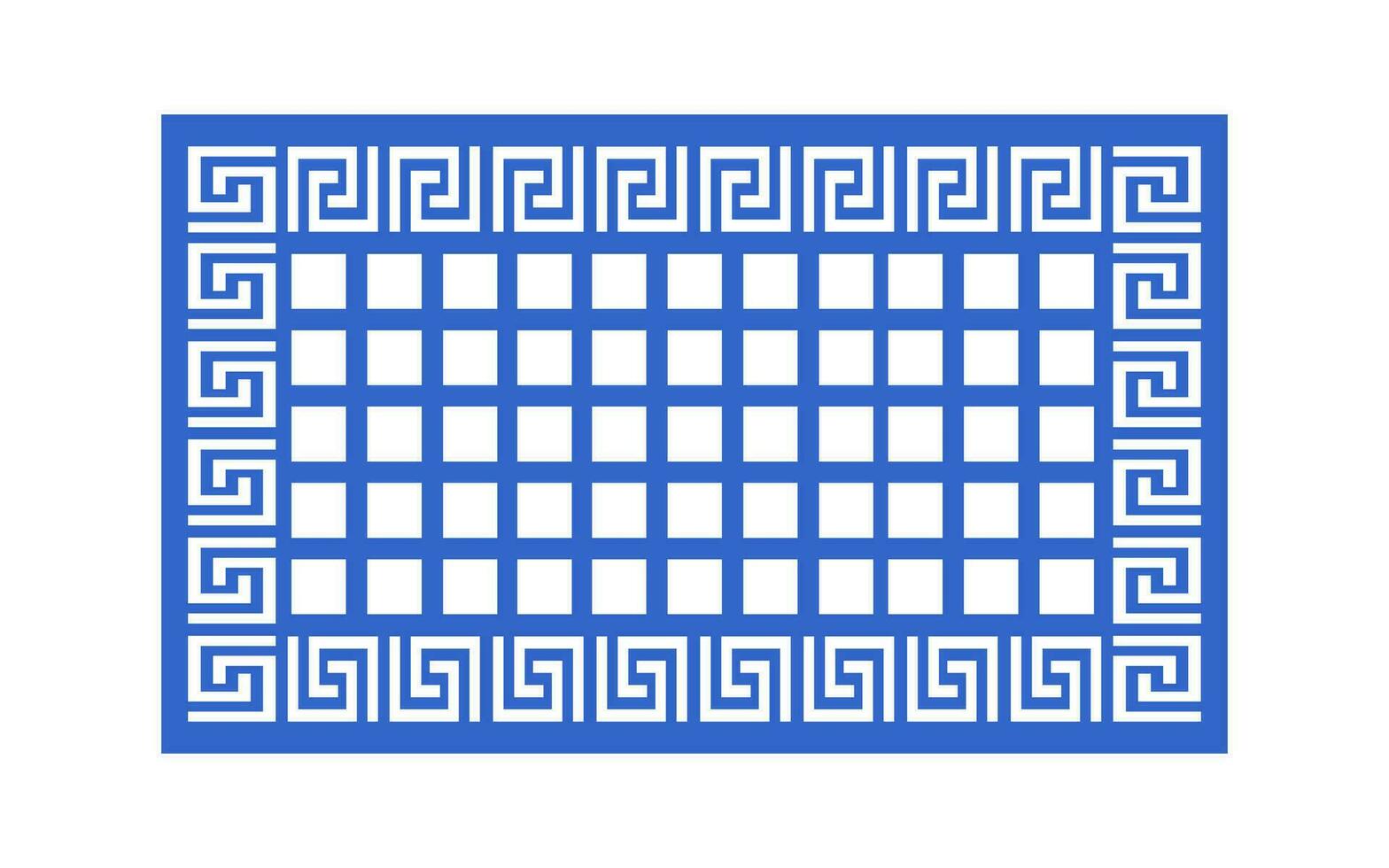 decorativo floreale modelli, geometrico modello per cnc laser taglio vettore