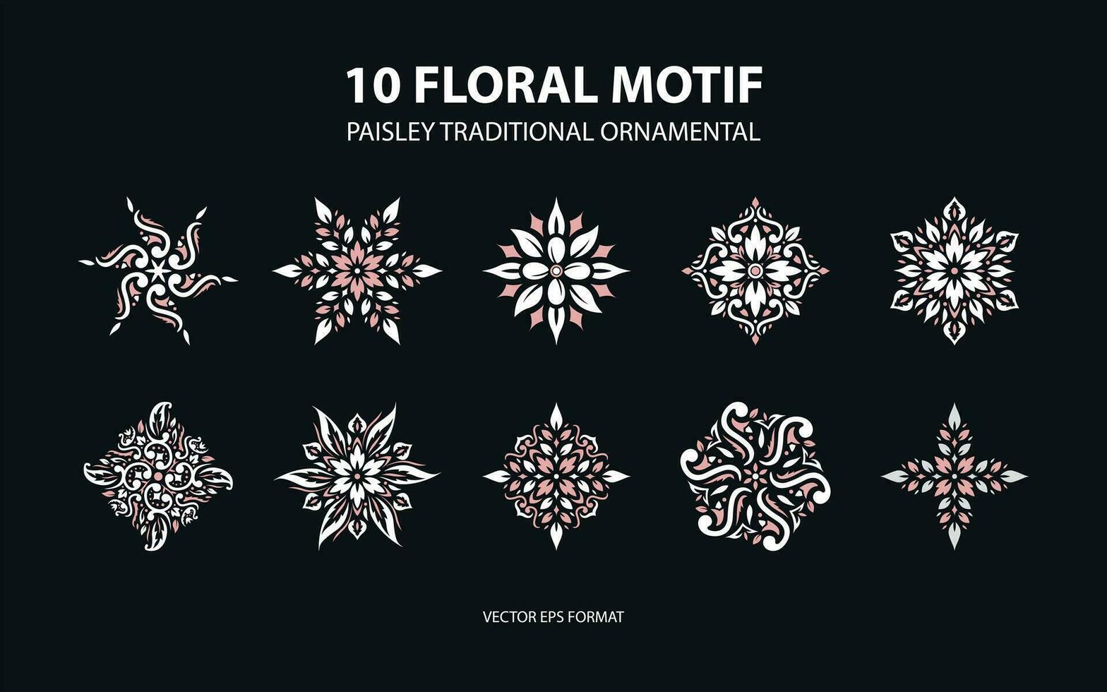 floreale motivo paistley tradizionale ornamento. ornato elemento per design. ornamento modello per nozze inviti, compleanno e saluto carte. tradizionale d'oro arredamento. vettore