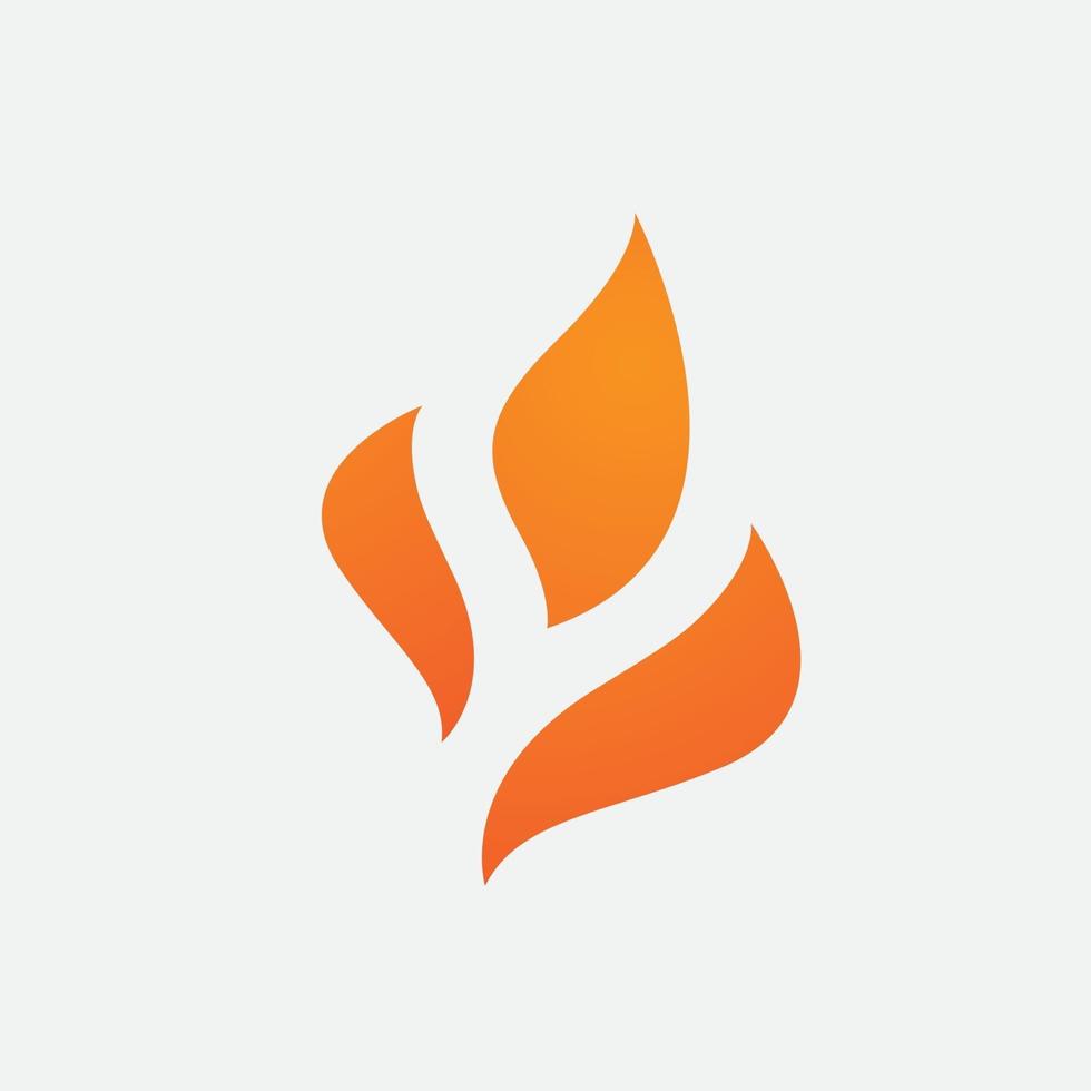 modello di vettore logo fiamma. grafica del logo del fuoco
