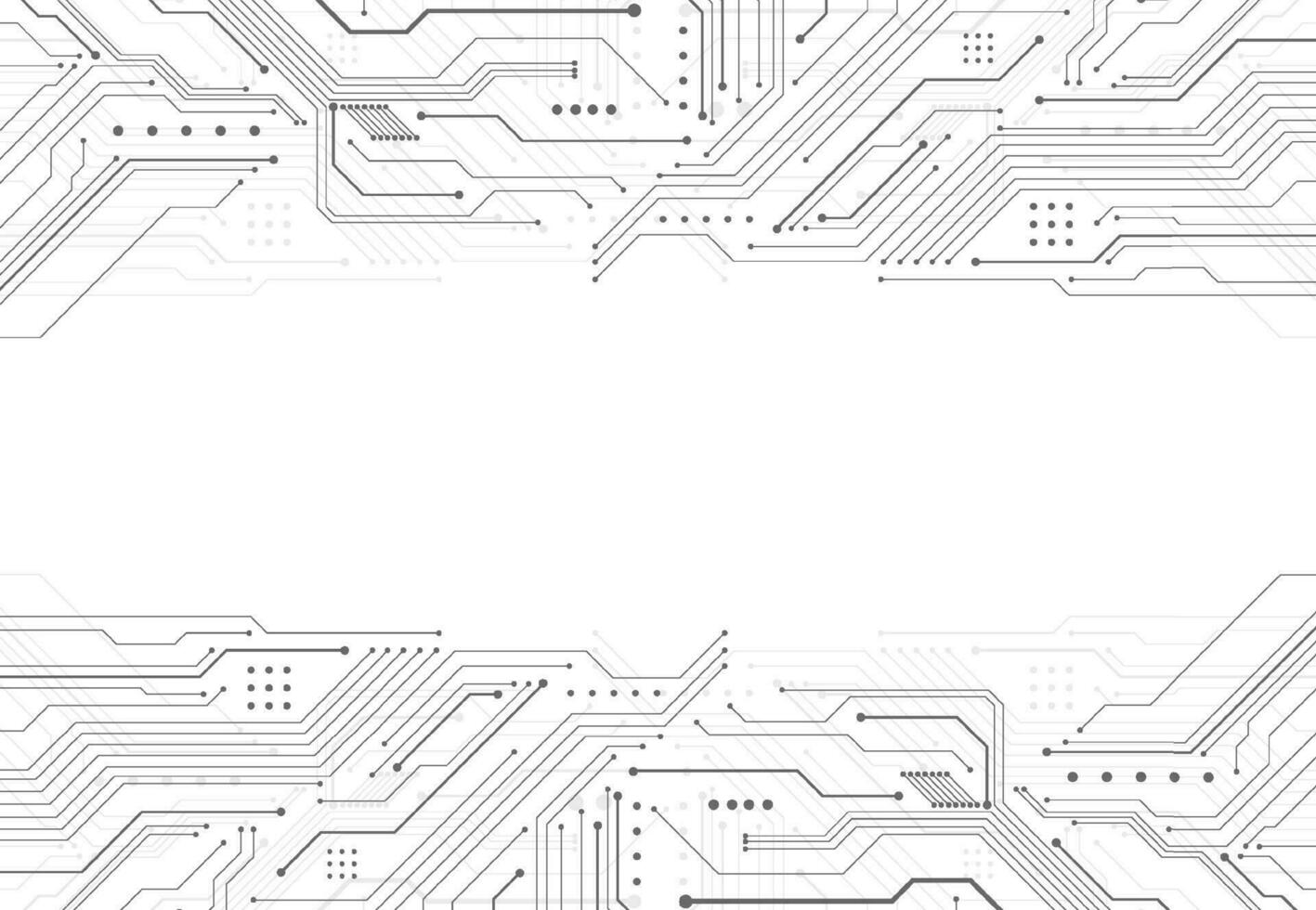 astratto sfondo digitale con struttura del circuito di tecnologia. illustrazione della scheda madre elettronica. comunicazione e concetto di ingegneria. illustrazione vettoriale