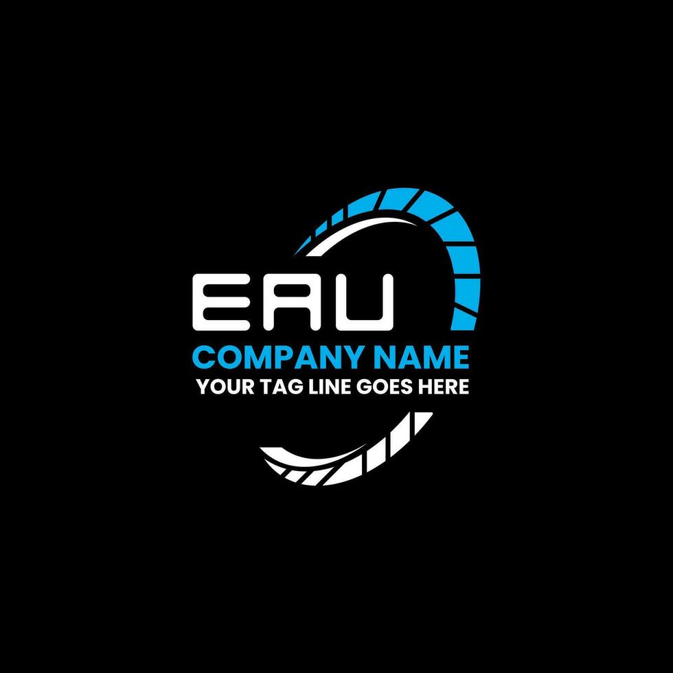 eau lettera logo creativo design con vettore grafico, eau semplice e moderno logo. eau lussuoso alfabeto design