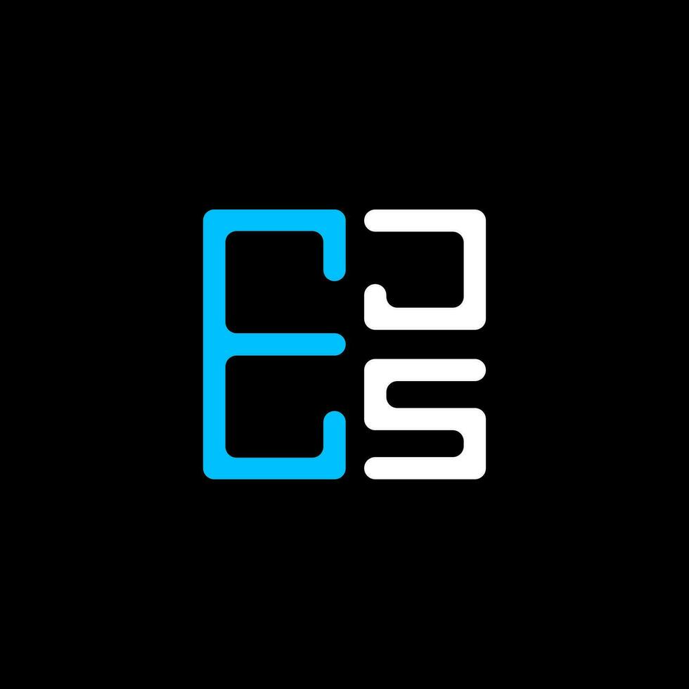 ejs lettera logo creativo design con vettore grafico, ejs semplice e moderno logo. ejs lussuoso alfabeto design