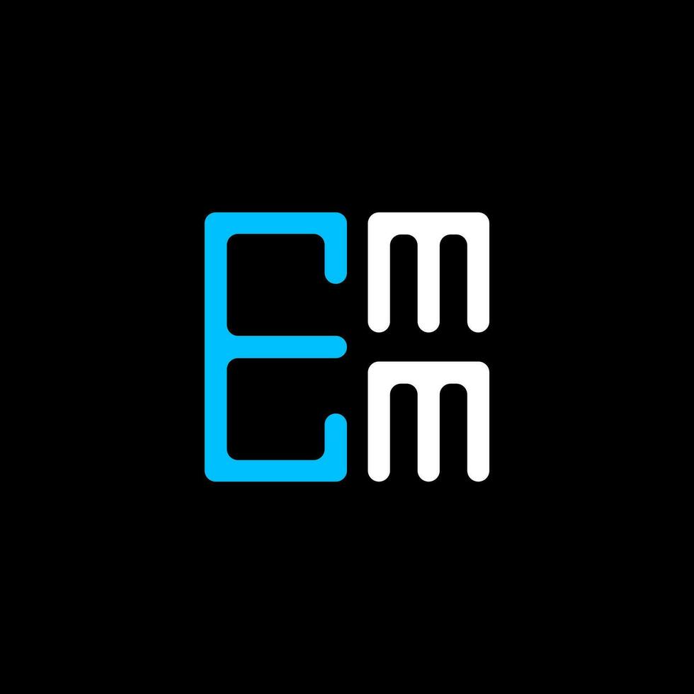 emm lettera logo creativo design con vettore grafico, emm semplice e moderno logo. emm lussuoso alfabeto design