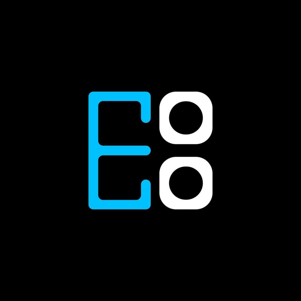 eo lettera logo creativo design con vettore grafico, eo semplice e moderno logo. eo lussuoso alfabeto design