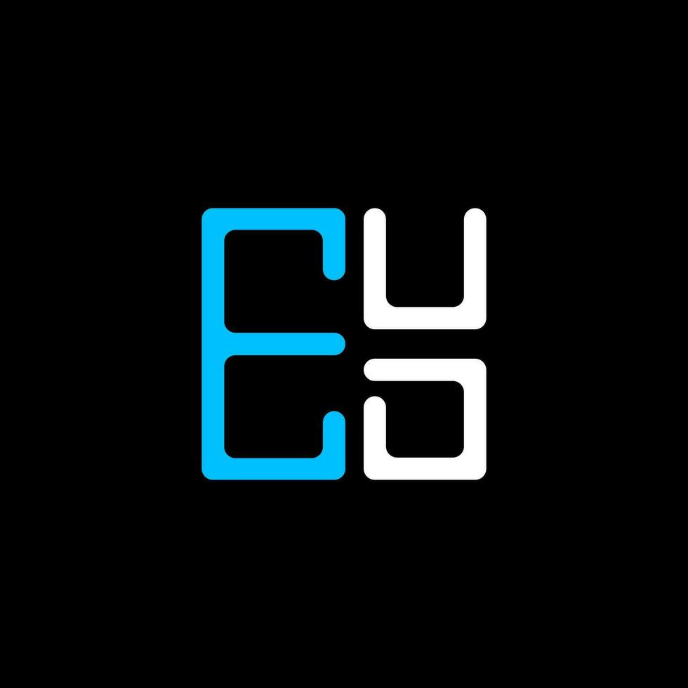 eud lettera logo creativo design con vettore grafico, eud semplice e moderno logo. eud lussuoso alfabeto design