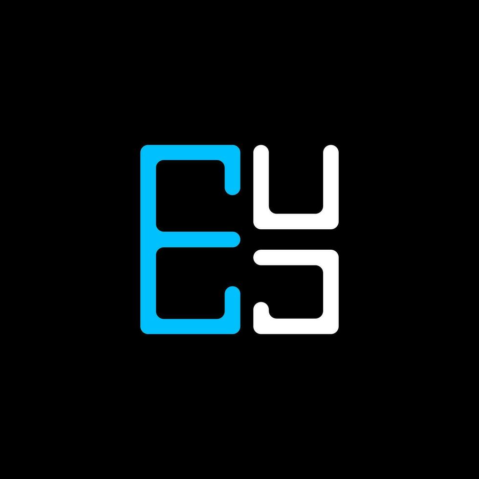 eug lettera logo creativo design con vettore grafico, eug semplice e moderno logo. eug lussuoso alfabeto design