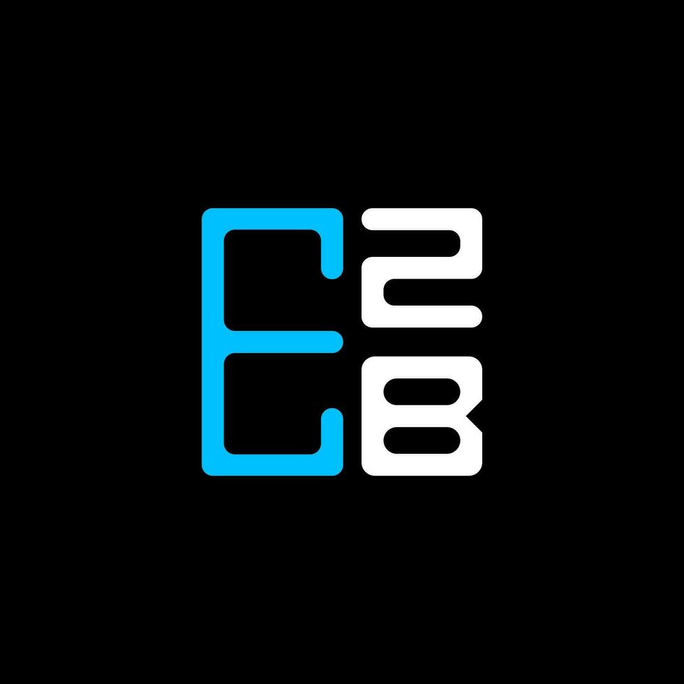ezb lettera logo creativo design con vettore grafico, ezb semplice e moderno logo. ezb lussuoso alfabeto design