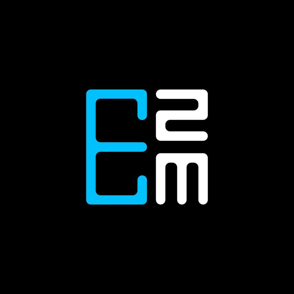 ezm lettera logo creativo design con vettore grafico, ezm semplice e moderno logo. ezm lussuoso alfabeto design