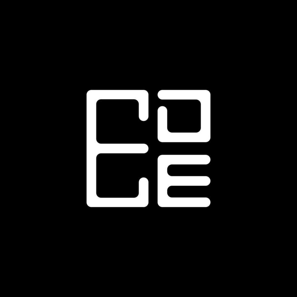 ede lettera logo creativo design con vettore grafico, ede semplice e moderno logo. ede lussuoso alfabeto design