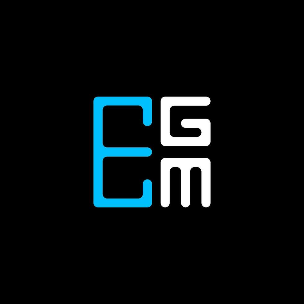 egm lettera logo creativo design con vettore grafico, egm semplice e moderno logo. egm lussuoso alfabeto design