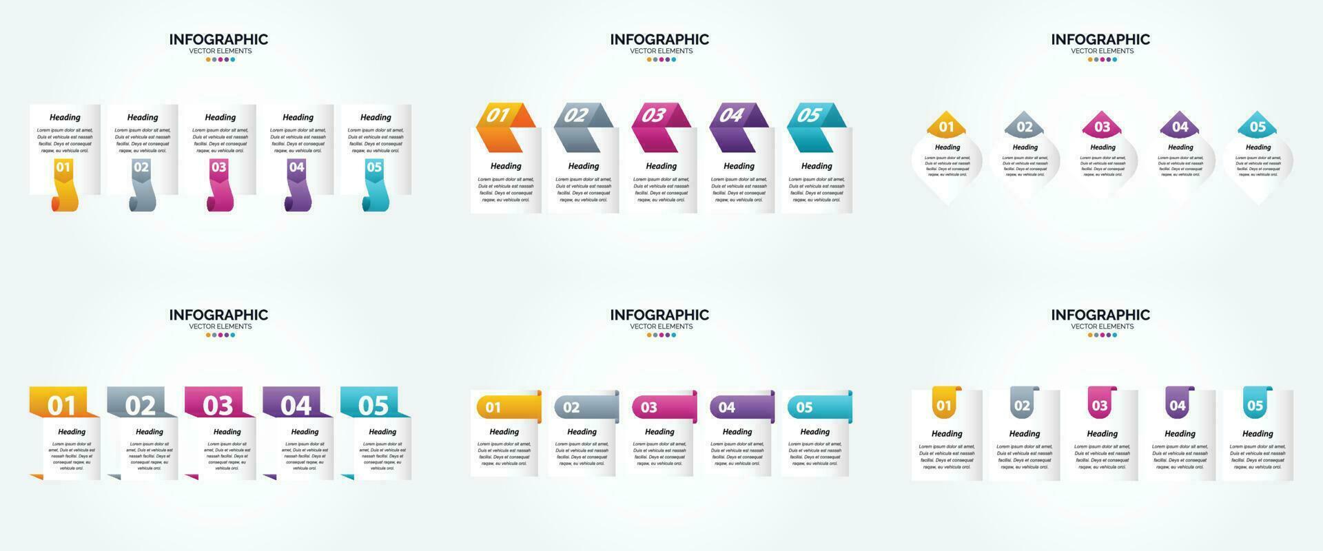 vettore illustrazione infografica piatto design impostato per pubblicità opuscolo aviatore e rivista