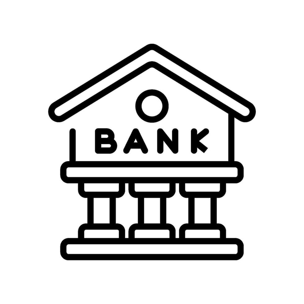 economia banca cartello simbolo vettore