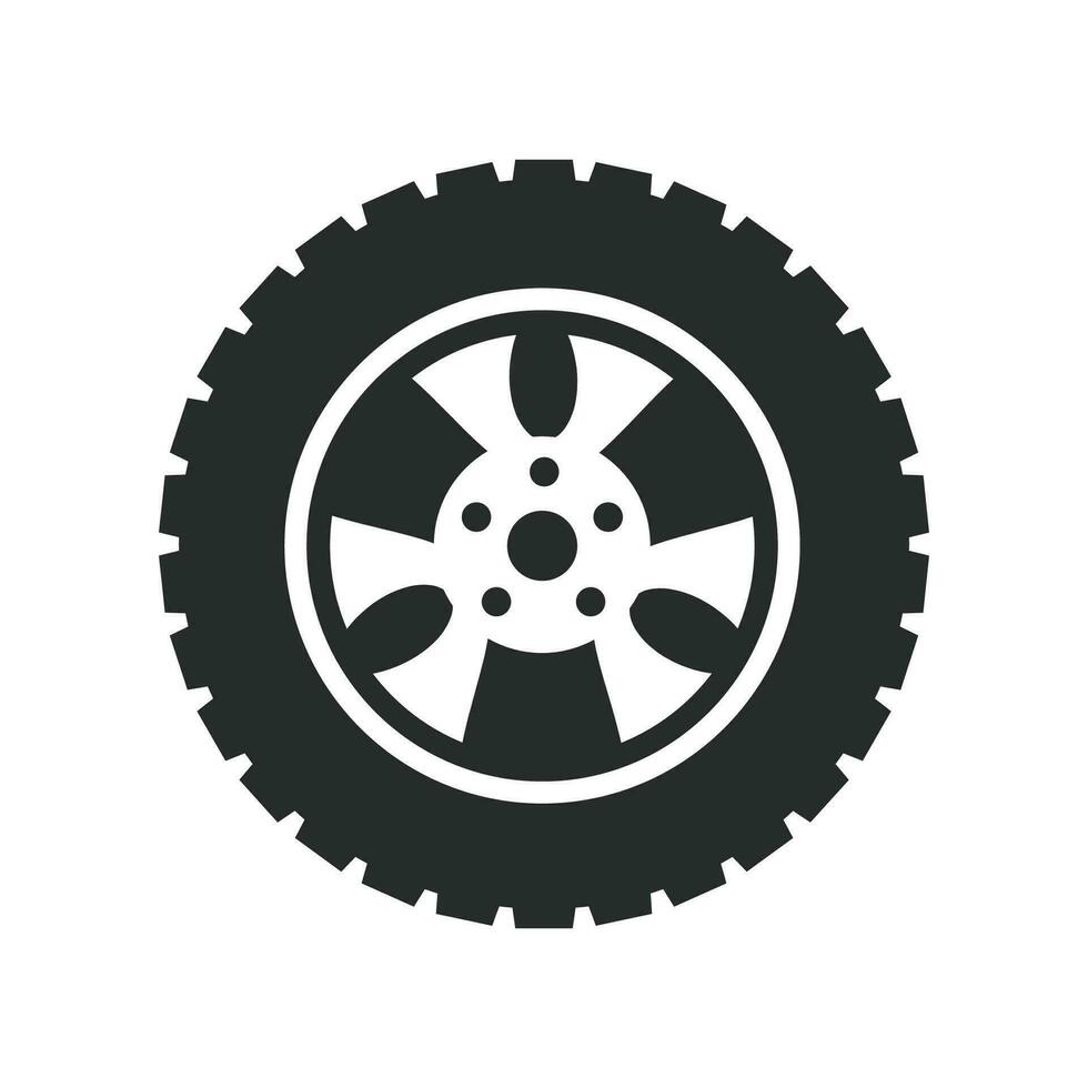 auto ruote icona vettore design illustrazione settore automobilistico concetto