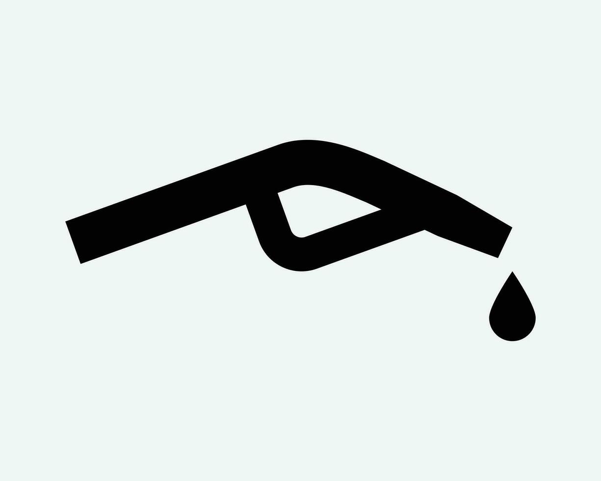 carburante pompa ugello icona. benzina gas olio benzina diesel gocciolare gocciolina riempire cartello simbolo nero opera d'arte grafico illustrazione clipart eps vettore