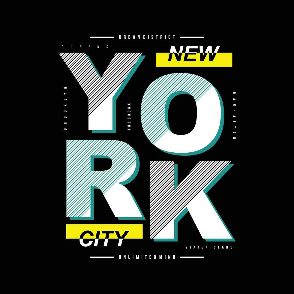nuovo York città grafico, tipografia vettore, illustrazione, per Stampa t camicia, con tokyo Giappone moderno stile vettore