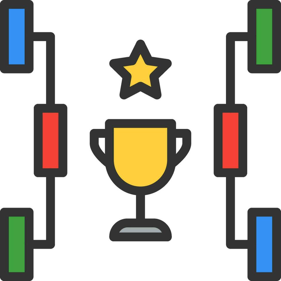 torneo icona vettore Immagine. adatto per mobile app, ragnatela applicazioni e Stampa media.