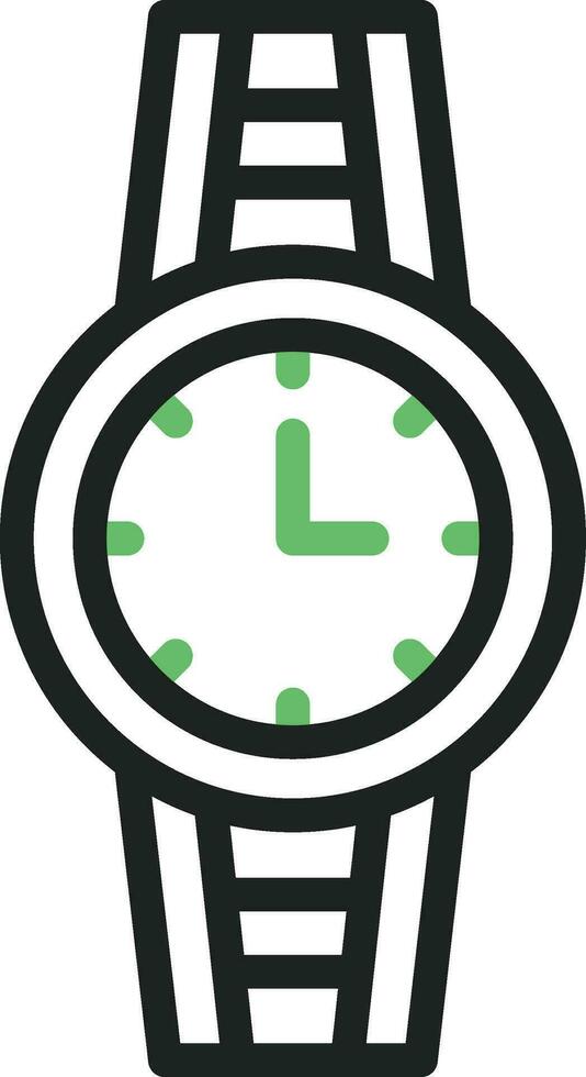 orologio da polso icona vettore Immagine. adatto per mobile app, ragnatela applicazioni e Stampa media.