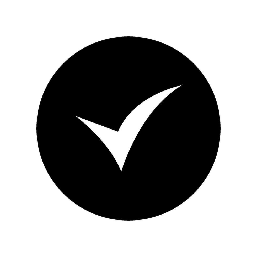 verificata icona vettore simbolo design illustrazione