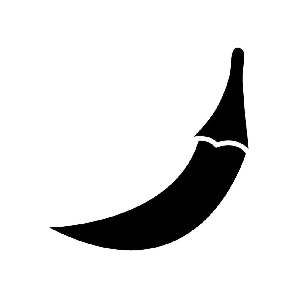 peperoncino icona vettore simbolo design illustrazione