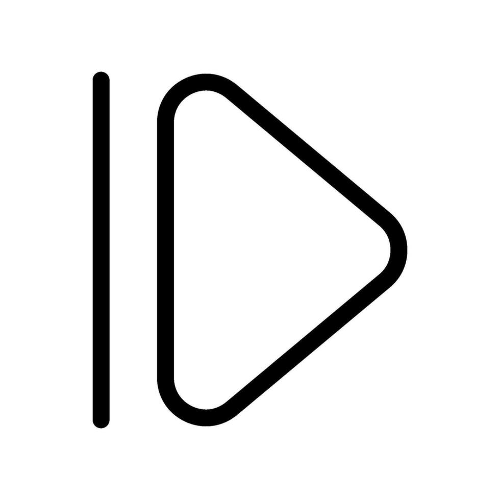 giusto freccia icona vettore simbolo design illustrazione