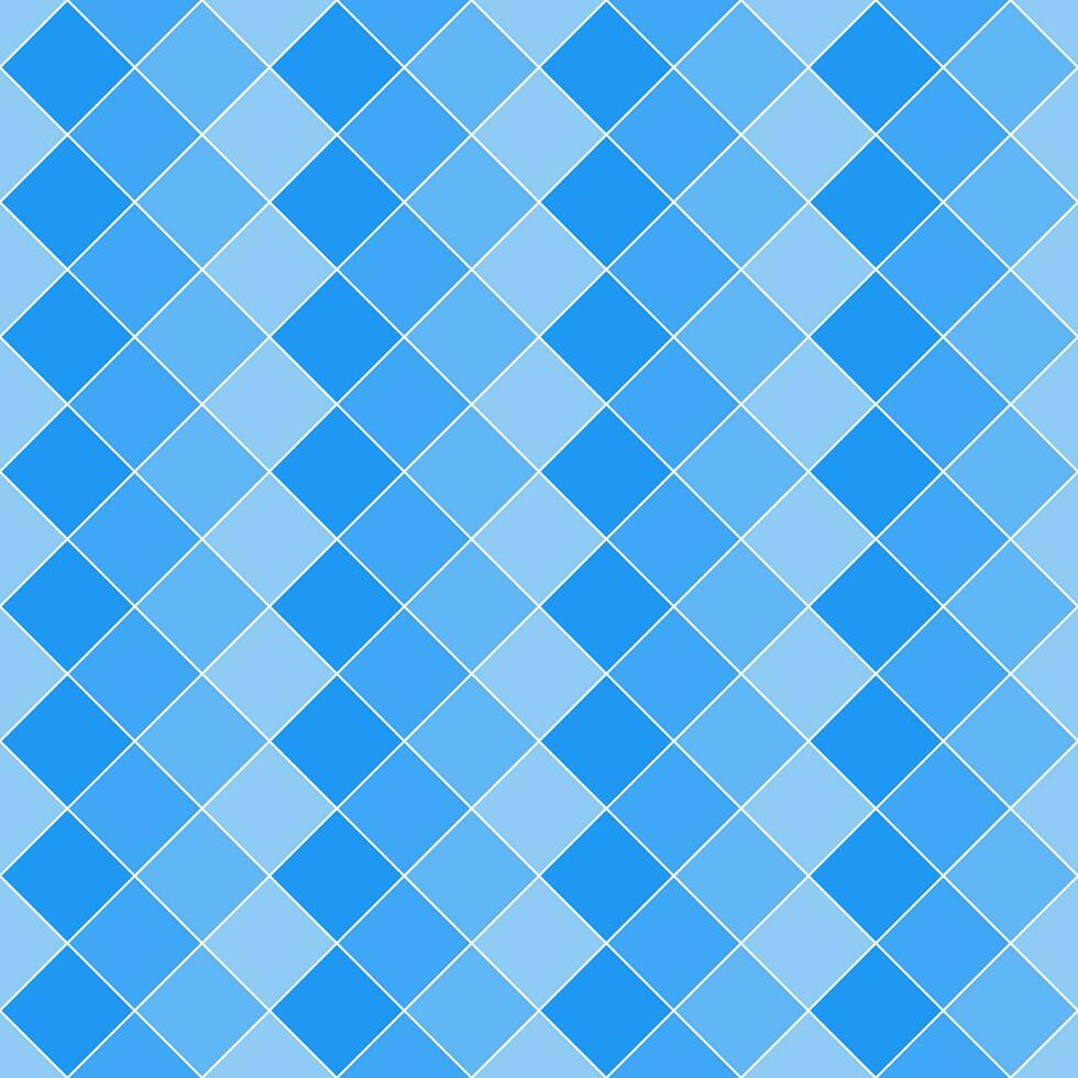 blu checker modello. checker senza soluzione di continuità modello vettore. checker modello. decorativo elementi, pavimento piastrelle, parete piastrelle, bagno piastrelle, nuoto piscina piastrelle. vettore