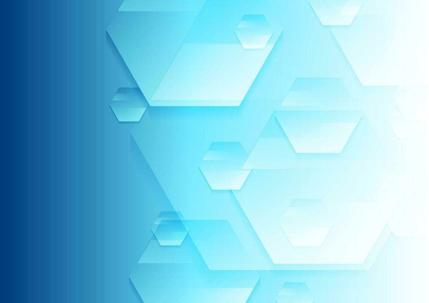 luminosa blu astratto hi-tech geometrico sfondo vettore