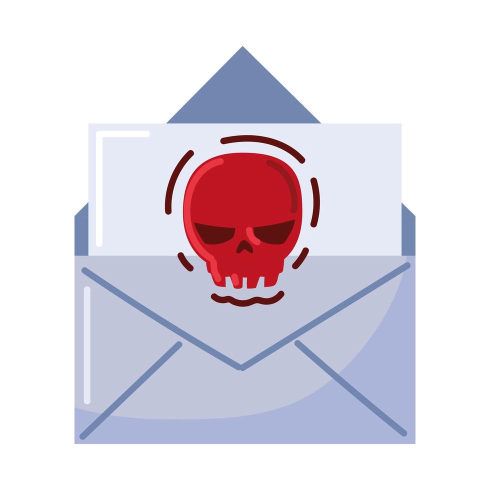 messaggio di posta elettronica spam vettore