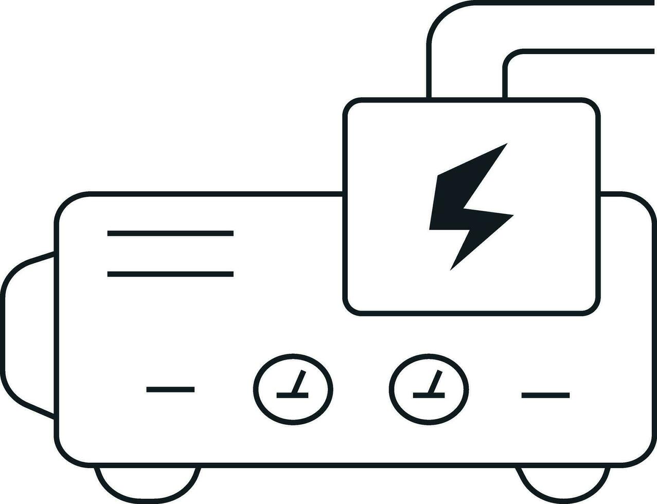 linea icone relazionato per energia, elettrico energia, elettricità. schema icona collezione. vettore illustrazione. modificabile ictus