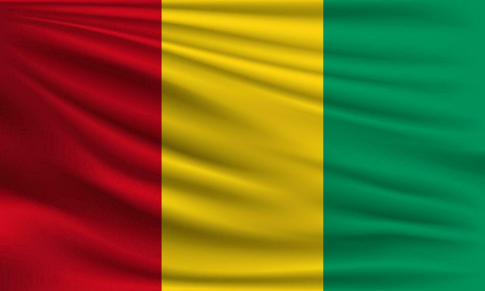 vettore bandiera di Guinea