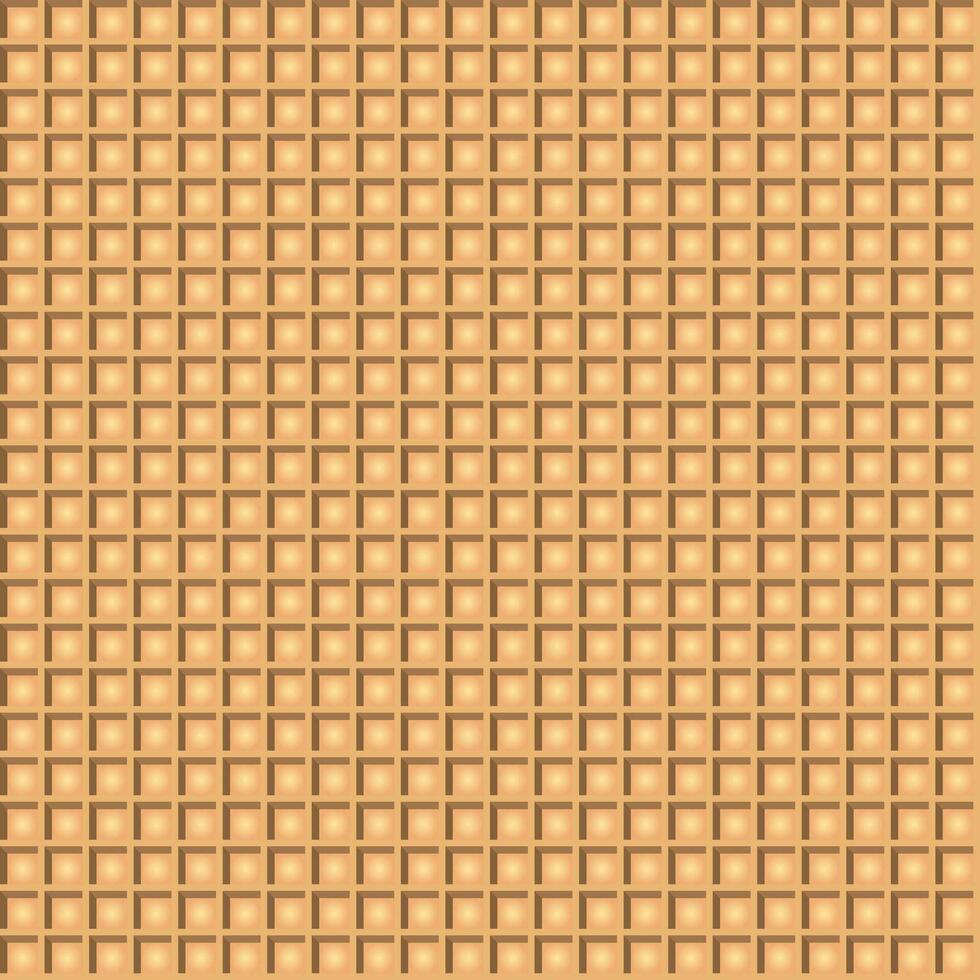 geometrico simmetrico modello di molti piccolo piazze. wafer senza soluzione di continuità modello. vettore. vettore