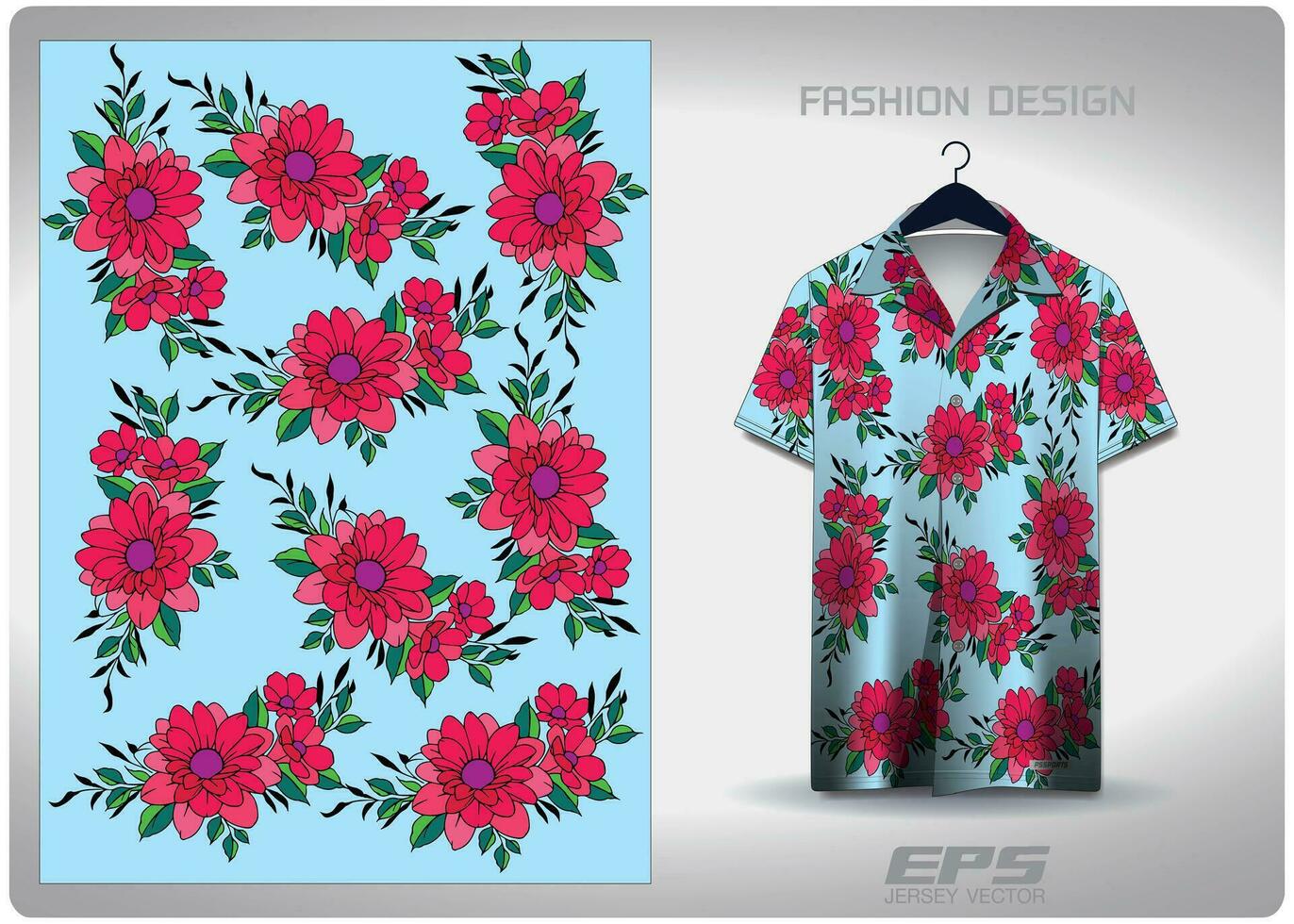 vettore hawaiano camicia sfondo immagine.rosa fiore modello disegno, illustrazione, tessile sfondo per hawaiano camicia, maglia hawaiano camicia