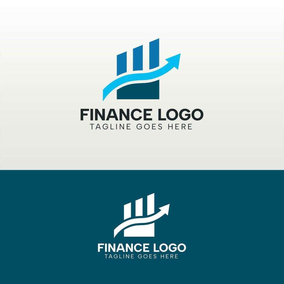 finanziario logo design , contabilità azienda logo vettore