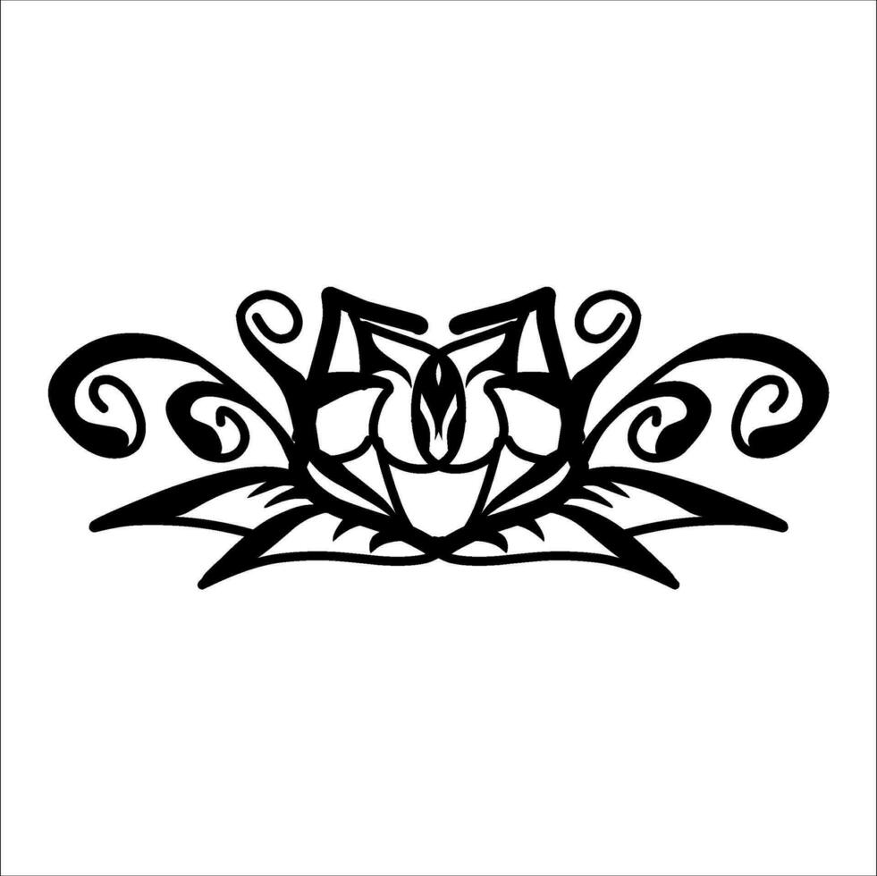Vintage ▾ barocco vittoriano telaio floreale confine ornamento foglia scorrere inciso retrò floreale decorativo design modello nero e bianca tatuaggio giapponese filigrana calligrafia vettore batik, illustrazione classe