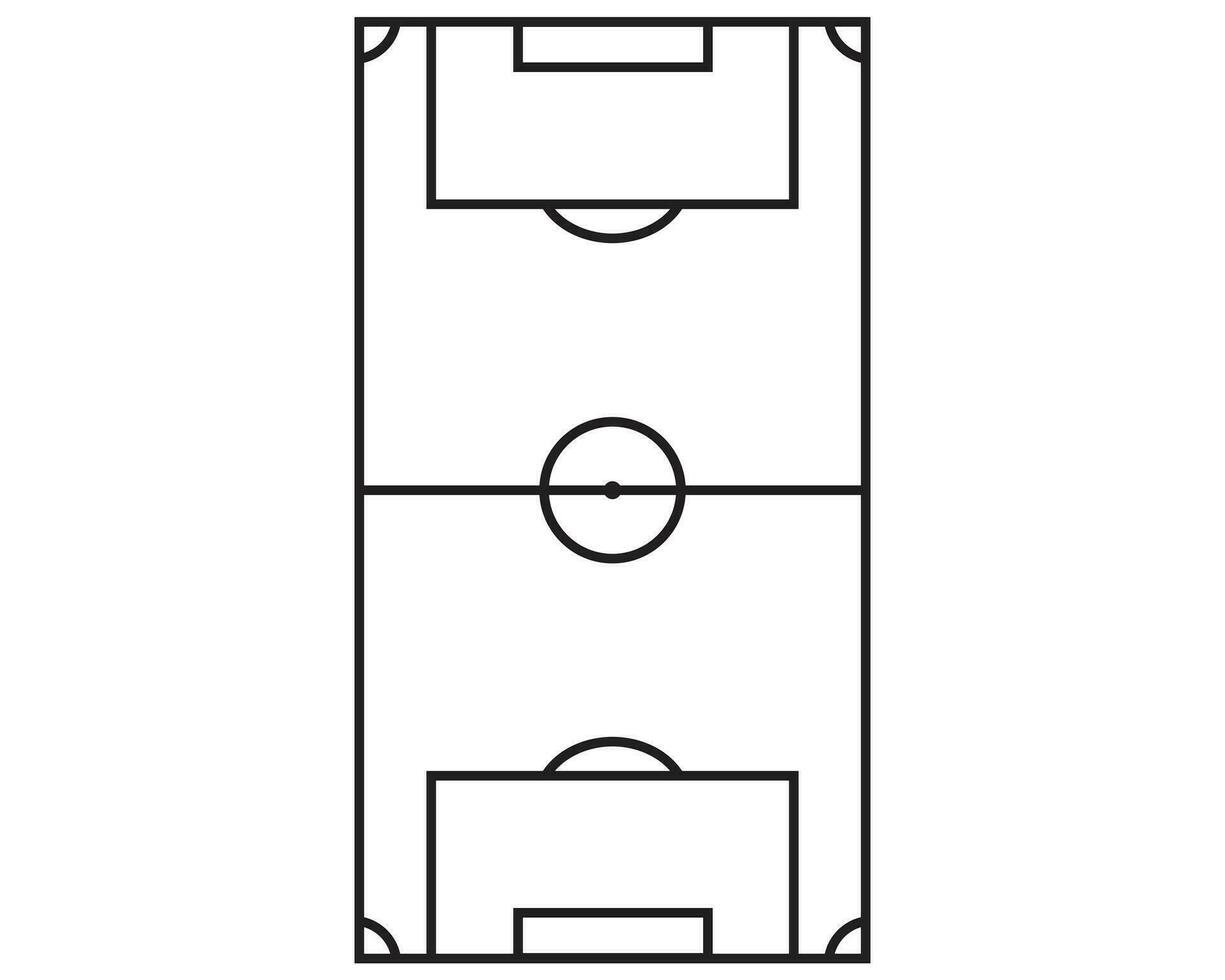 calcio terra schema vettore