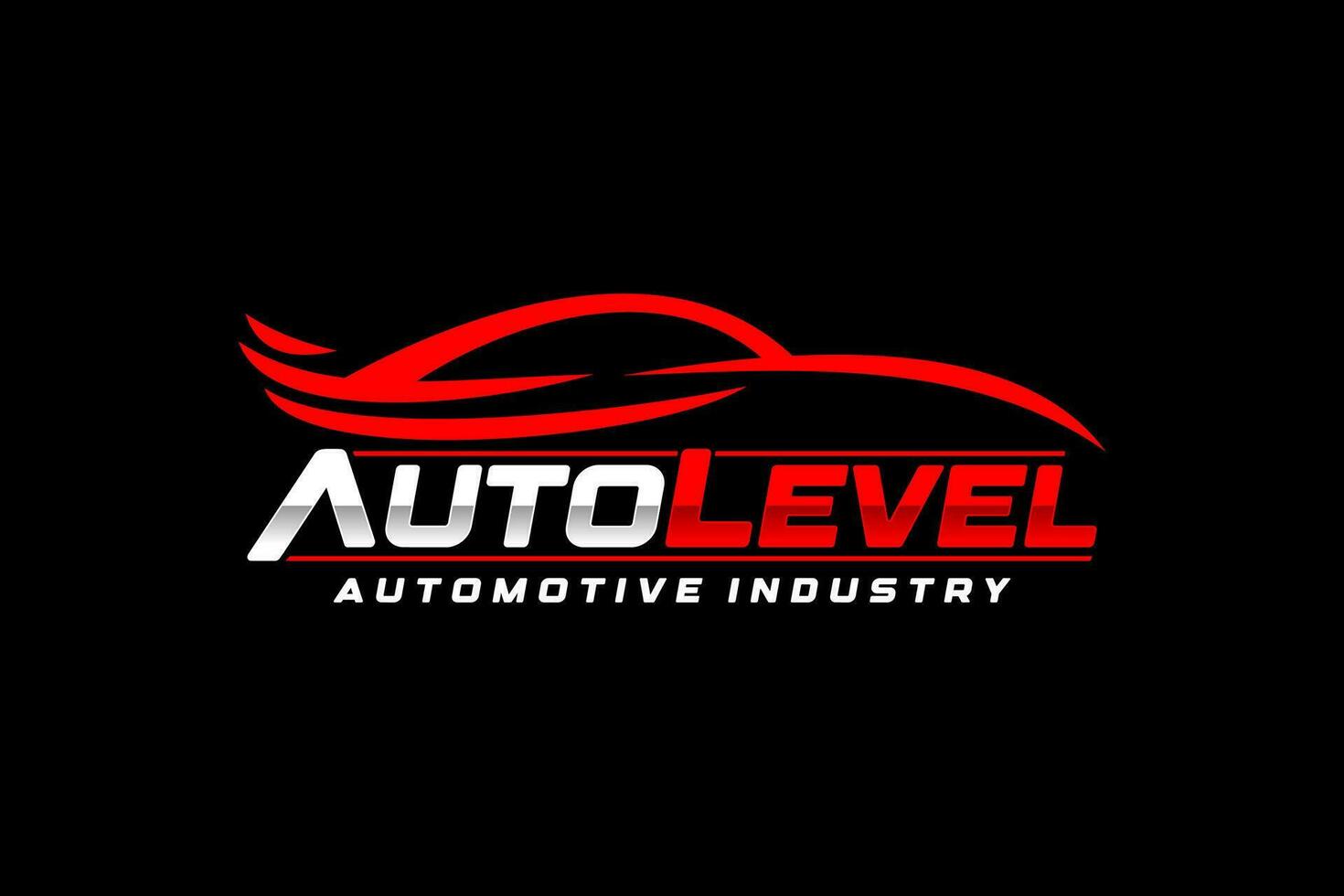 auto stile auto logo design con concetto gli sport veicolo icona silhouette vettore