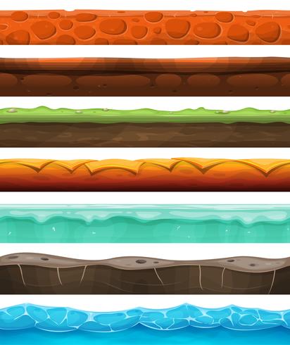 Grounds, Land And Soil per il gioco Ui vettore