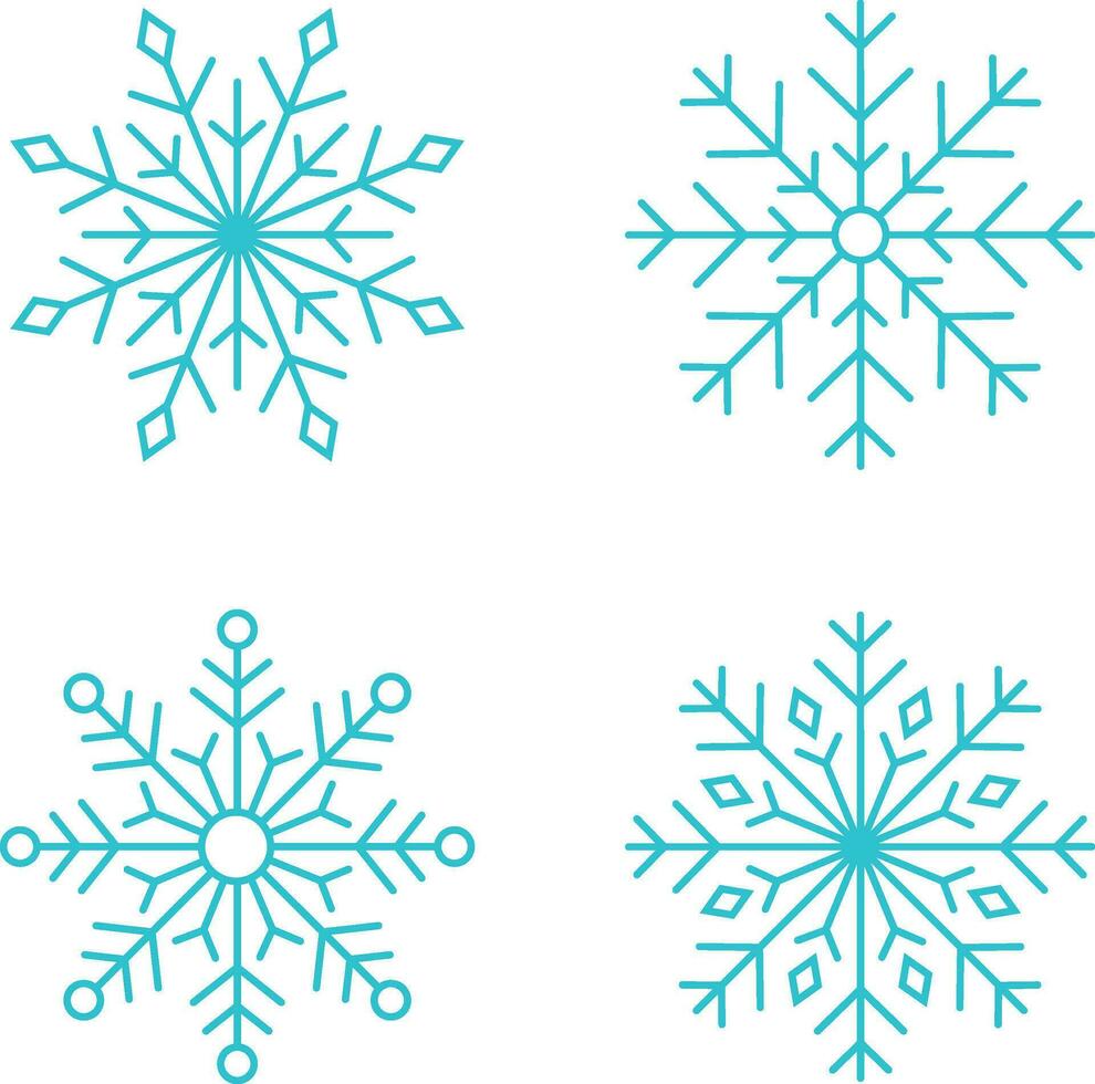 fiocco di neve icona elemento. i fiocchi di neve icona vettore per design decorazione. vettore illustrazione