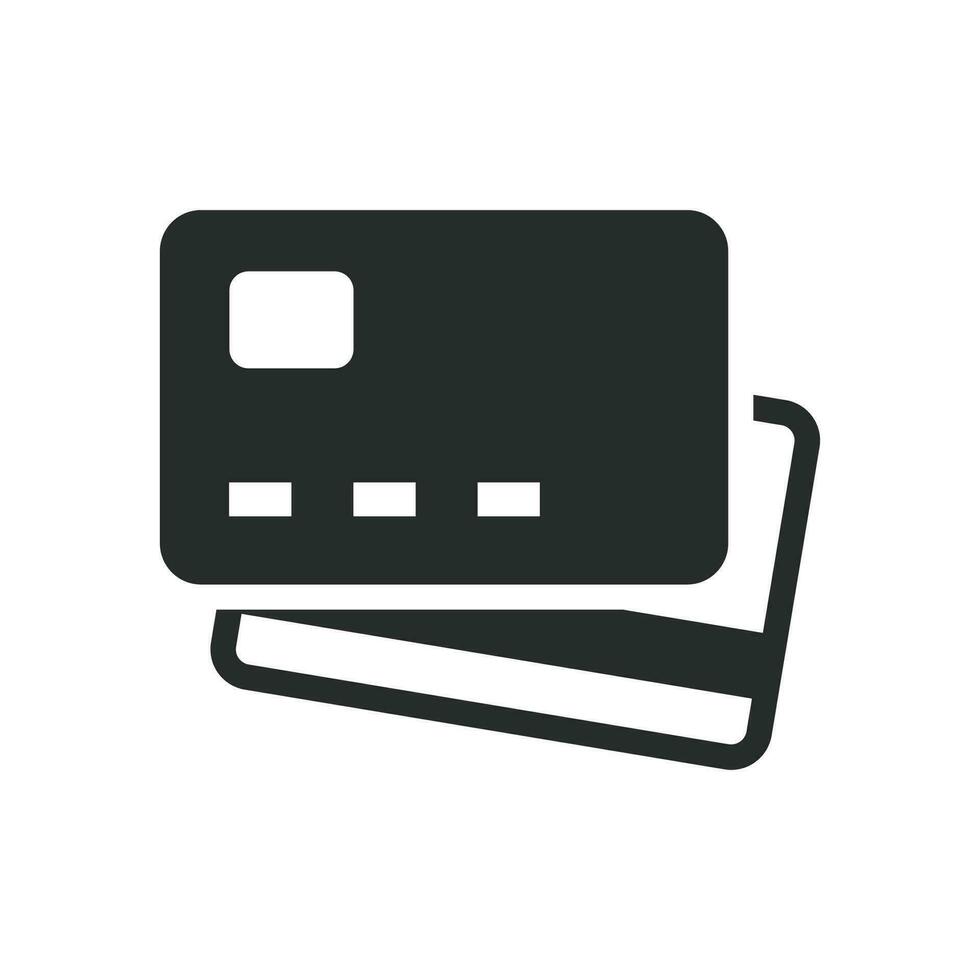 ATM carta icona vettore design illustrazione ATM carta attività commerciale concetto