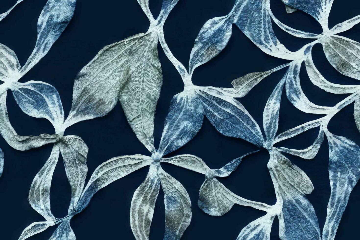 shibori sciarpa tye morire batik astratto spazzola inchiostro spirale turbine tessuto cerchio asiatico design botanico geometrico ripetere disegno piastrella vettore verde Marrone buio blu colori dipingere retrò , blu petali