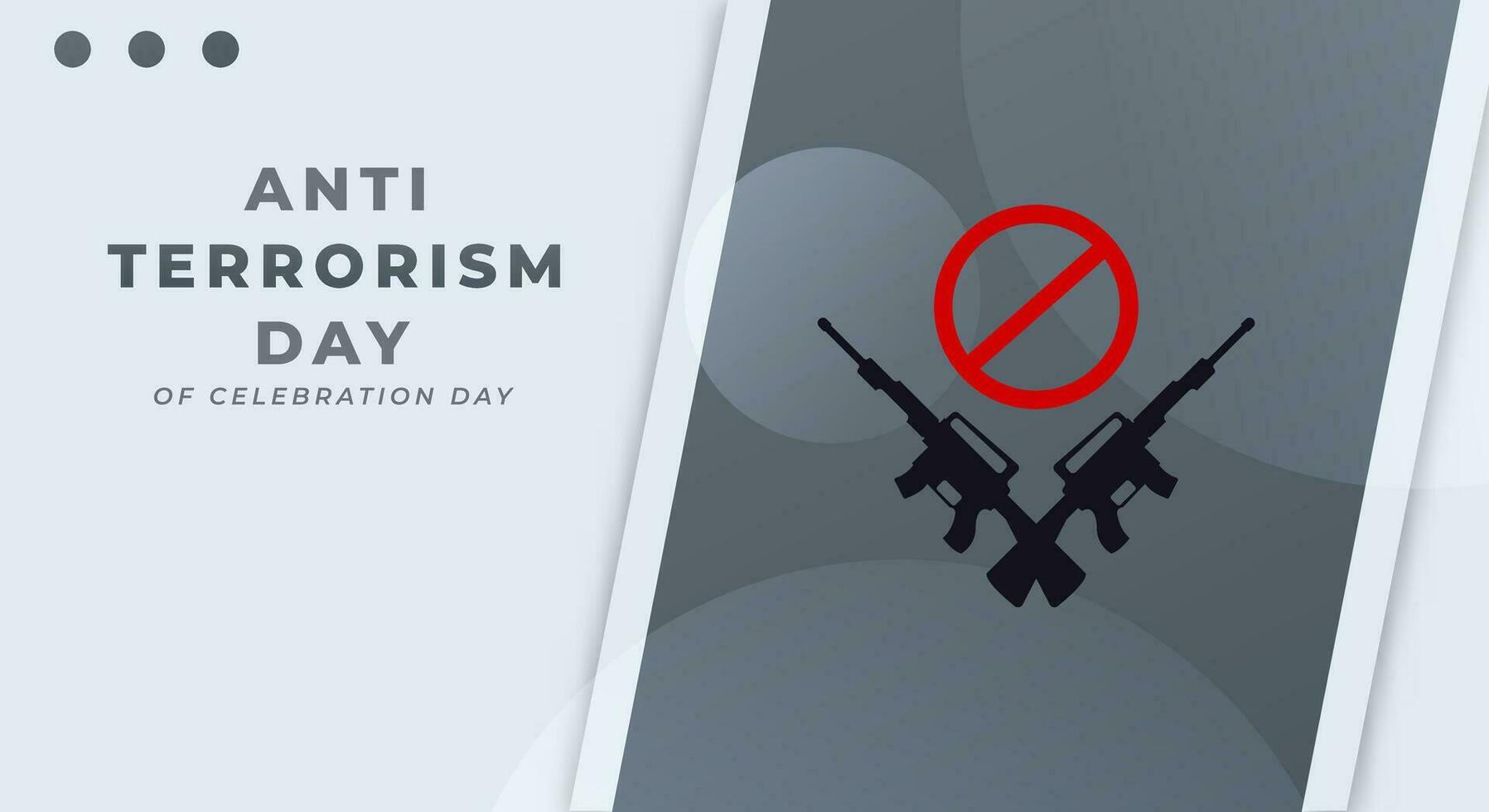 anti terrorismo giorno celebrazione vettore design illustrazione per sfondo, manifesto, striscione, pubblicità, saluto carta