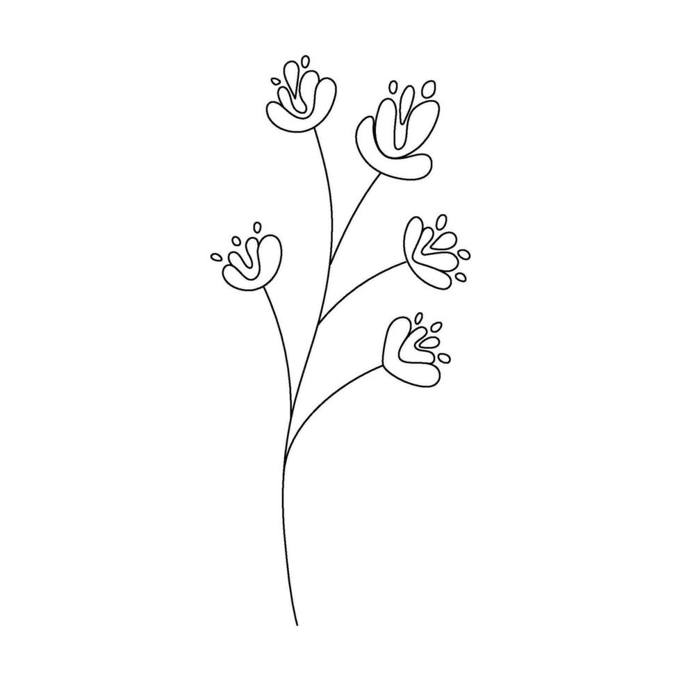 disegno dell'icona di vettore di fiorista di bellezza