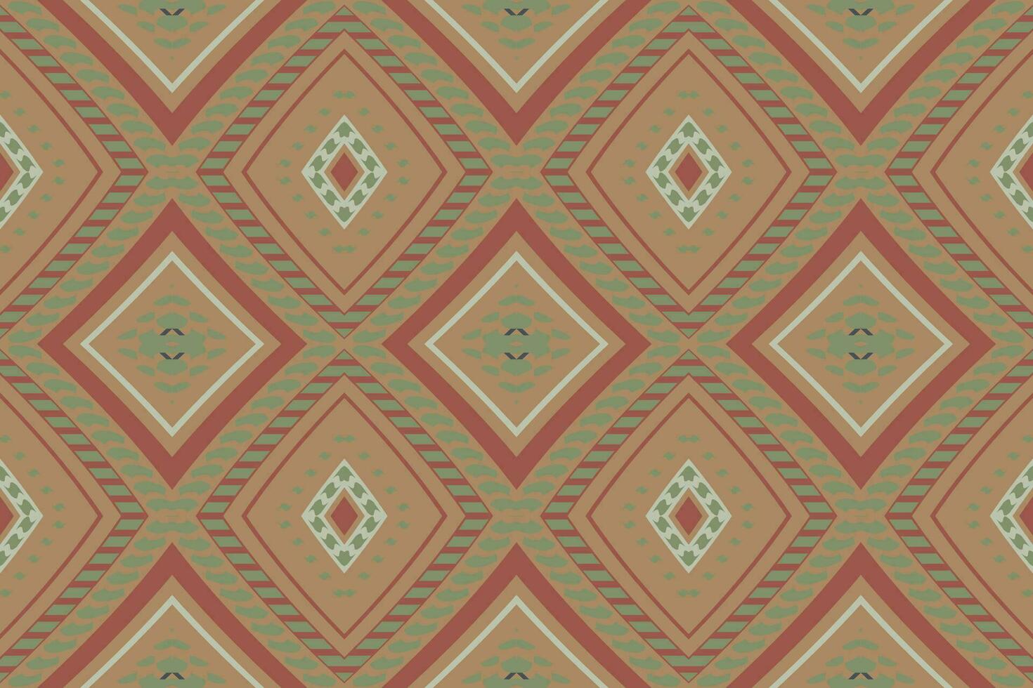 ikat damasco paisley ricamo sfondo. ikat modello geometrico etnico orientale modello tradizionale.azteco stile astratto vettore illustrazione.disegno per trama, tessuto, abbigliamento, avvolgimento, pareo.