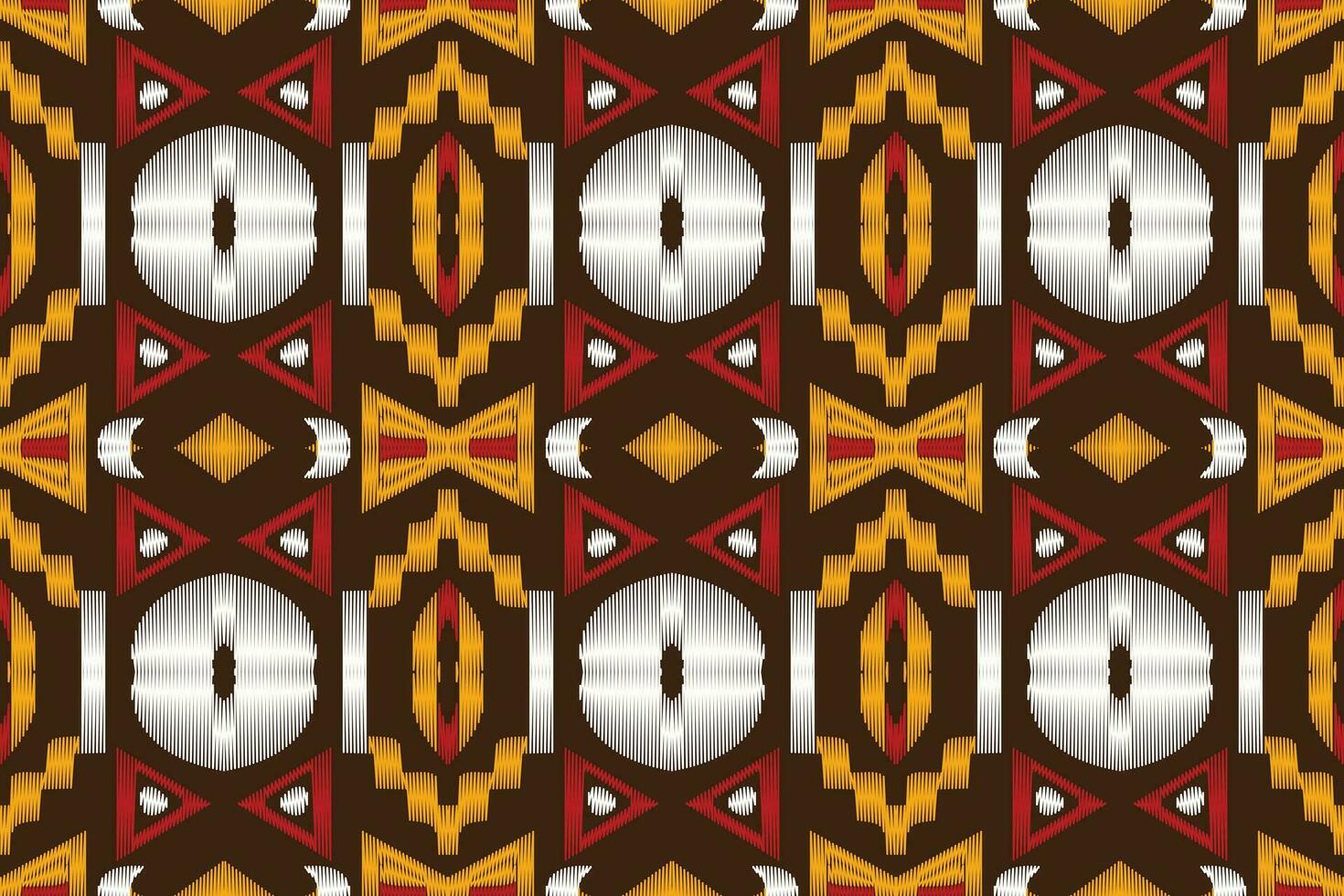 ikat floreale paisley ricamo sfondo. ikat disegni geometrico etnico orientale modello tradizionale. ikat azteco stile astratto design per Stampa trama, tessuto, sari, sari, tappeto. vettore