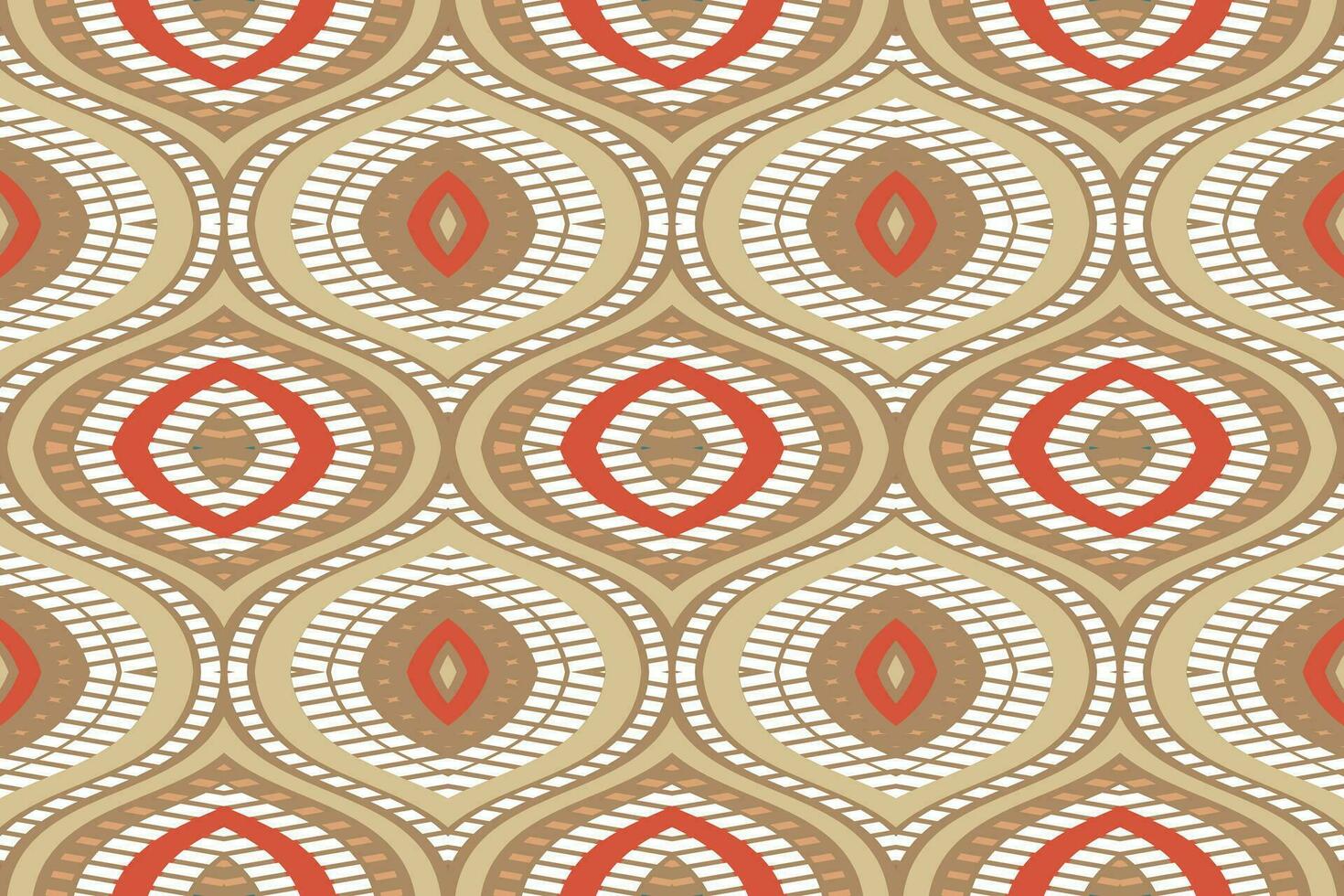 ikat damasco paisley ricamo sfondo. ikat sfondo geometrico etnico orientale modello tradizionale.azteco stile astratto vettore illustration.designtexture, tessuto, abbigliamento, confezionamento, pareo.