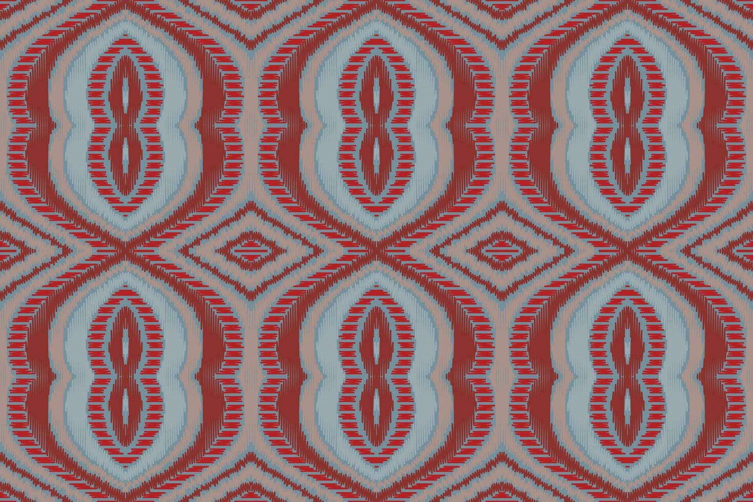 ikat damasco paisley ricamo sfondo. ikat strisce geometrico etnico orientale modello tradizionale. ikat azteco stile astratto design per Stampa trama, tessuto, sari, sari, tappeto. vettore