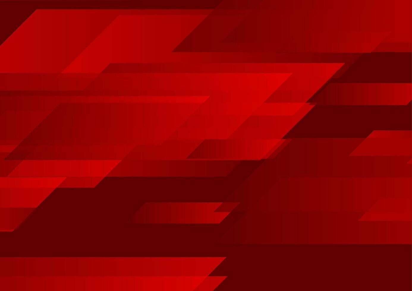 buio rosso Tech geometrico astratto vettore sfondo