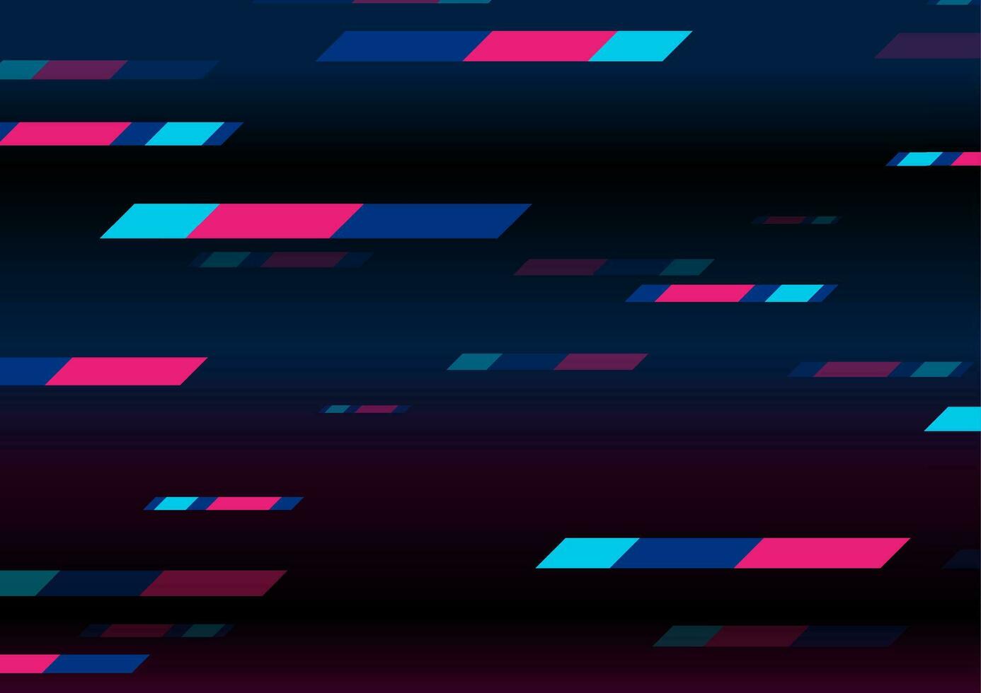 astratto colorato geometrico minimo Tech sfondo vettore