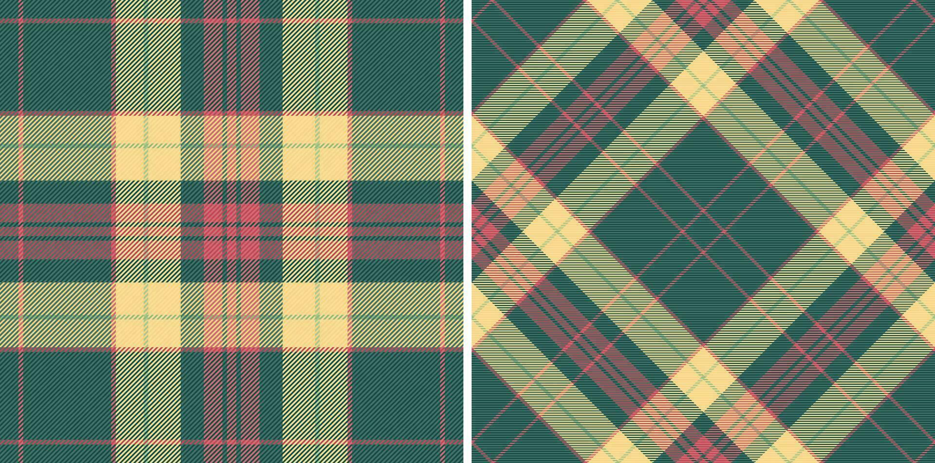 senza soluzione di continuità tessile sfondo di tessuto tartan vettore con un' modello struttura plaid dai un'occhiata.