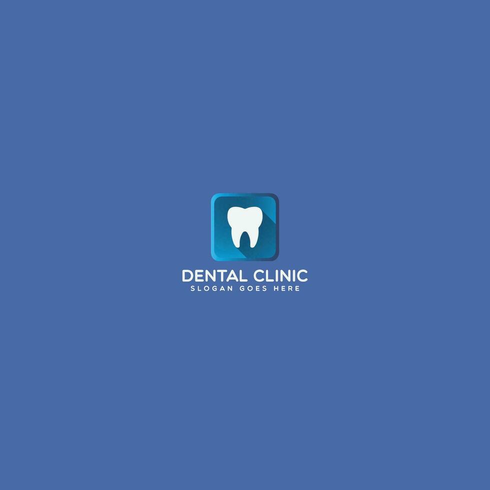 dentale clinica logo vettore