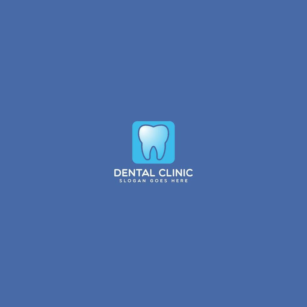 dentale clinica logo vettore